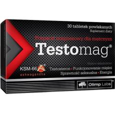 Testomag - zvýšení hladiny testosteronu.